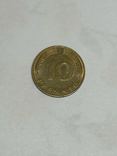 Pfennig münze - 10,
