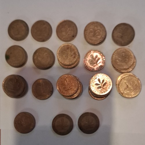 Brd pfennig münzen lot - 1,
