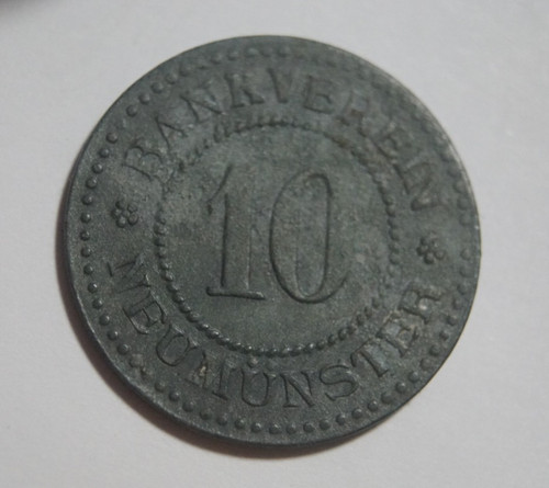 Neumünster pfennig zink - pfennig,,