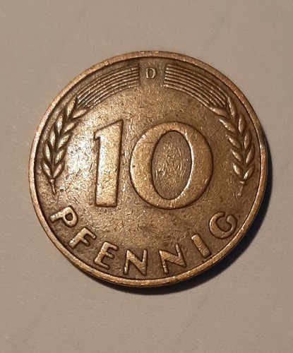 Pfennig 1950 d - pfennig,