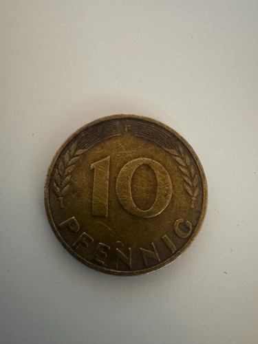 Pfennig münze jahrgang - 10,