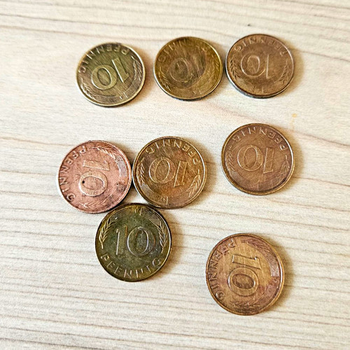 Brd münzlot pfennig - münzlot,