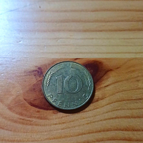 Brd pfennig münze 1991 - brd, j