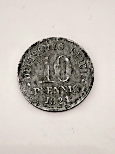 Pfennig 1921 deutsches - 10,