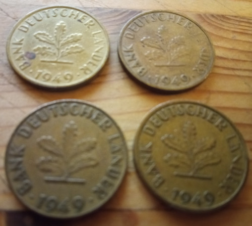 Pfennig 1949 bank - x,