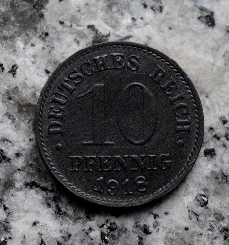 Pfennig 1918 kursmünze - 10,