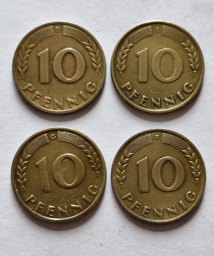 Satz pfennig münzen 1949 - satz,