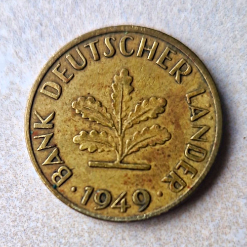 Pfennig 1949 bank deutscher - pfennig,