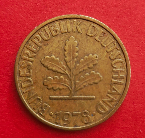 Brd pfennig münze 1978 - brd,