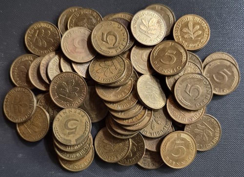 Brd pfennig münzen - 5,