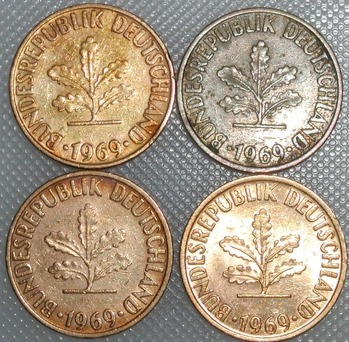 Pfennig 1969 g j - 1969,