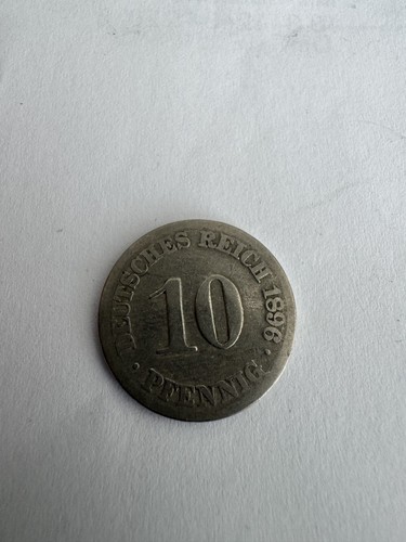 Pfennig 1896 deutsches - 10,