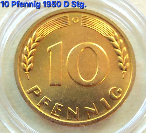 Pfennig 1950 in - 10,
