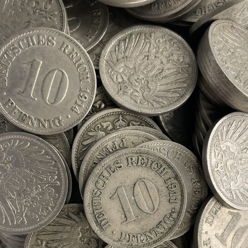 Kaiserreich pfennig münzen - kaiserreich,