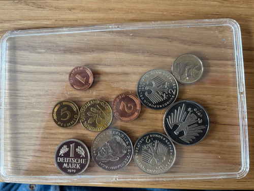Deutsche mark set münzen - deutsche,