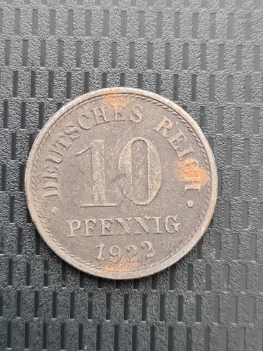 Pfennig deutsches - 10,