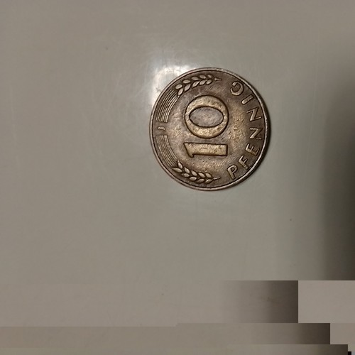 Pfennig 1949 bank deutscher - bank,