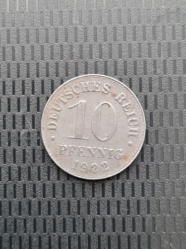Pfennig deutsches - (eisen),
