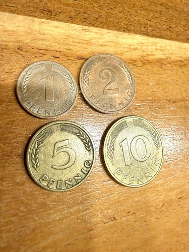 Brd pfennig münzen lot - pfennig-münzen,