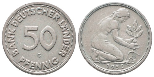 Pfennig bank deutscher - pfennig,