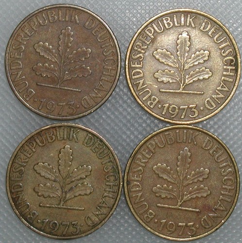 Pfennig 1973 g j - 10,