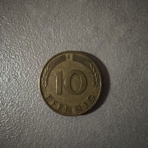 Pfenning 1950 prägung d - 1950,
