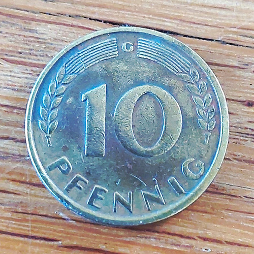 Pfennig 1949 bank - pfennig,