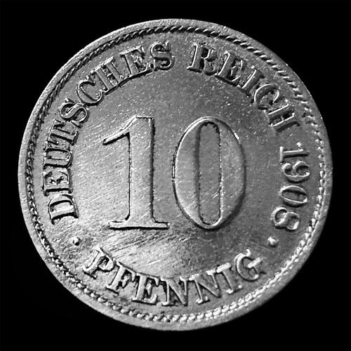 Deutsches reich pfennig - reich, 10