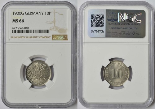 Pfennig 1900 13 - 1900, stgl.