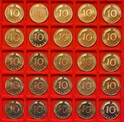 Pfennig 1997 bis 2001 - 10,