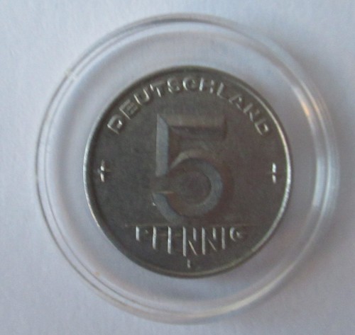 5pfennig münze ddr - münze, e