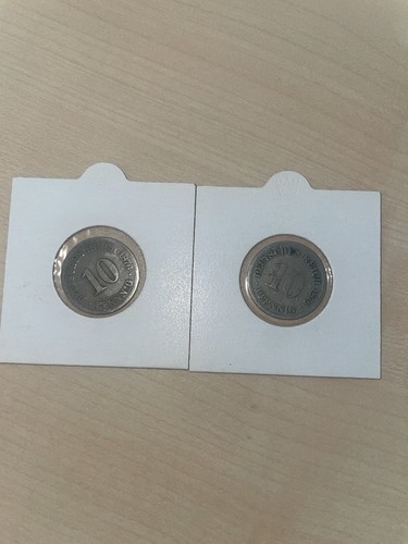 Pfennig münzen - 10,