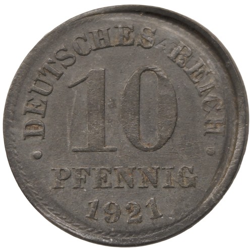 Germany kaiserreich pfennig - 10,