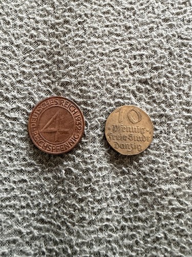 Pfennig danzig 4 - 10, &