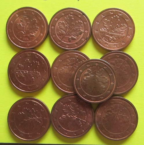 Münzen konvolut lot 10x 2 - lot,,