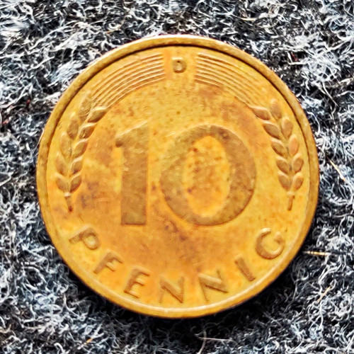 Pfennig münze 1949 - münze,