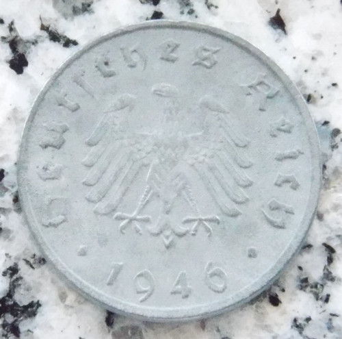 Reichspfennig 1946 zink - f,