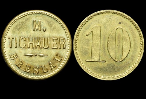 Wertmarke pfennig - wertmarke:,