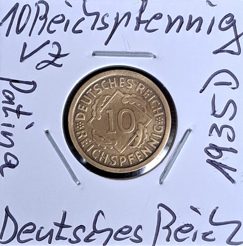 Reichspfennig 1935 d - reichspfennig,