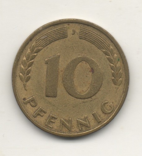 Pfennig mark bank - 10,