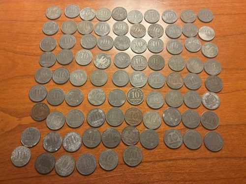 Konvolut pfennig münzen - konvolut, 10