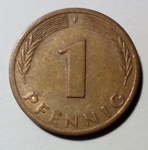 Münze brd ein - ein, 1