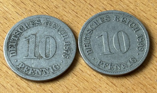 Pfennig 1875 1898 - 1898, g