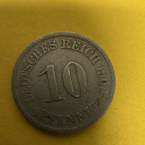Deutsches reich pfennig - deutsches, 10