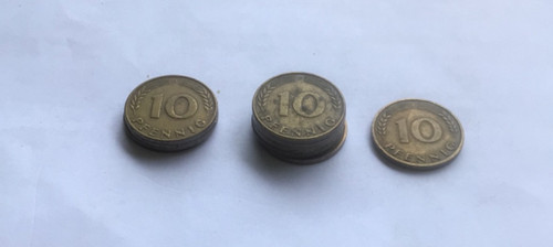 Pfennig 1950 f d j - 9, x