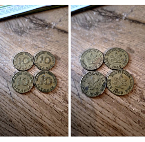 Pfennig bank deutscher - 10,