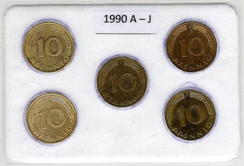 Pfennig 1990 deutschland - 1990,