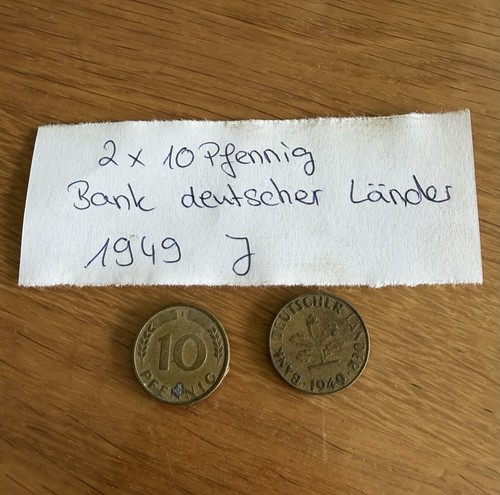 Pfennig 1949 - j, (brd)