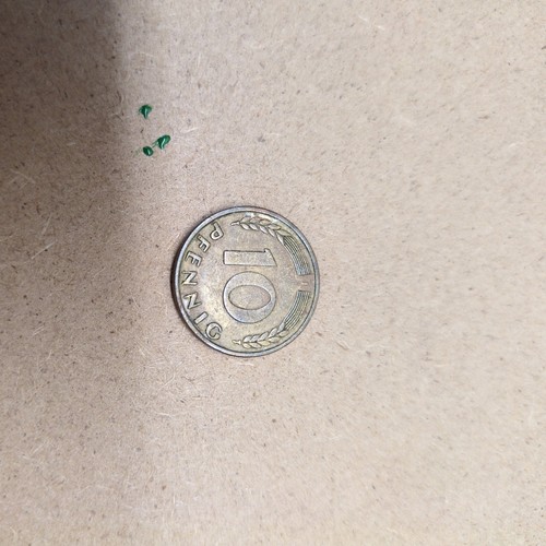 Münze 10 pfennig 1950 - +,