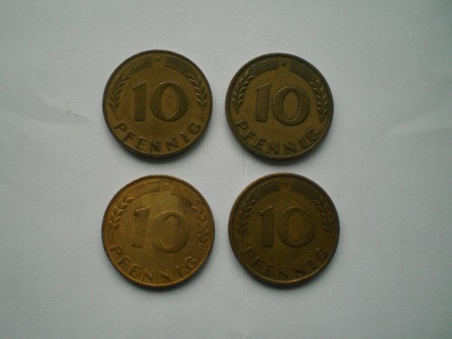 Pfennig 1949 f - 1949, d